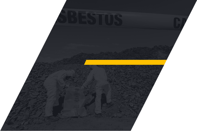 Silt Basins with Asbestos Fines